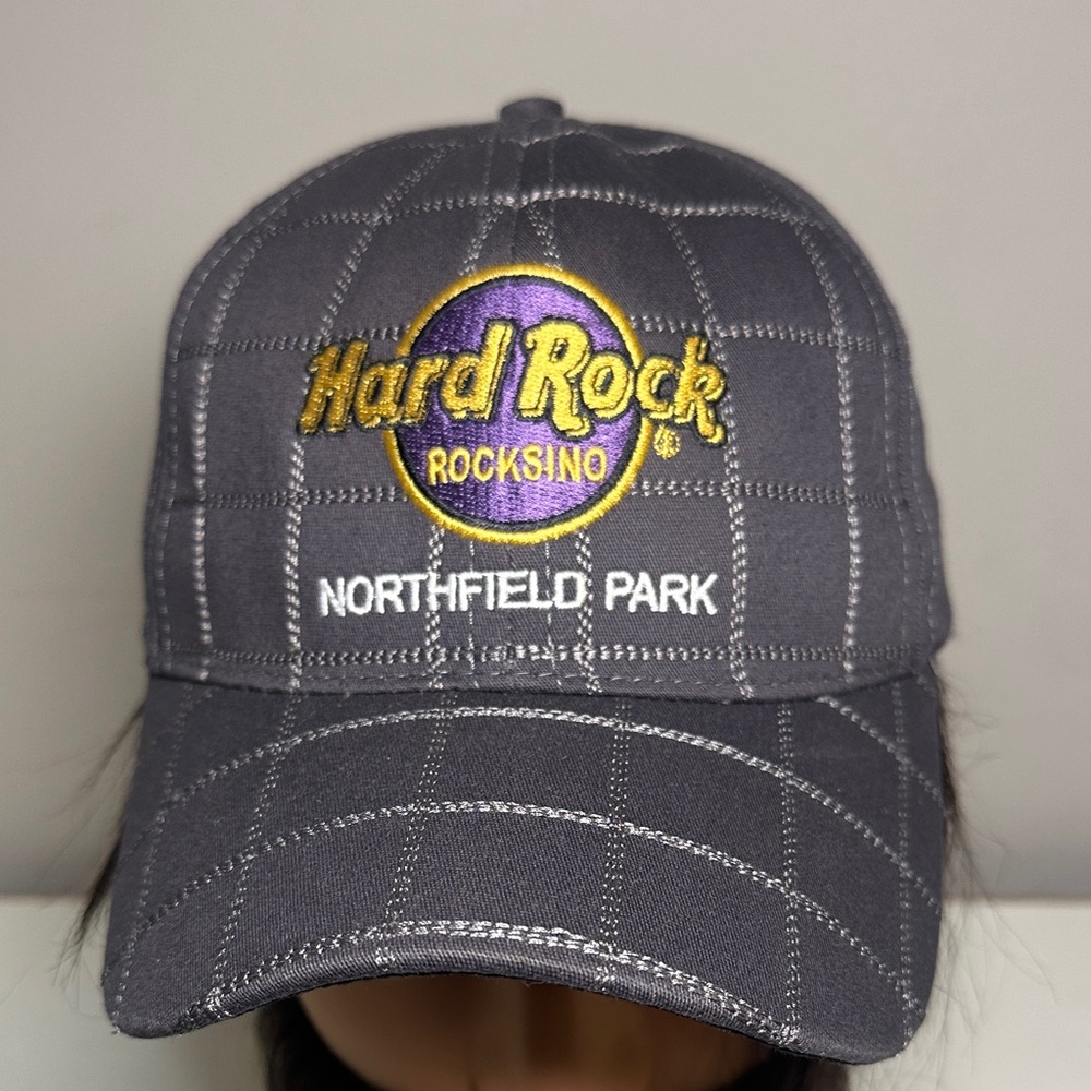 Hard Rock Rocksino Northfield Park gray hat